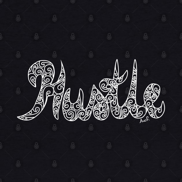 Hustle (white) by AyeletFleming